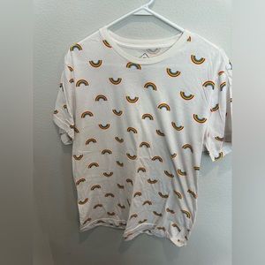 Target Well-Worn Pride Rainbow Overall Print T-Shirt, Men’s XL